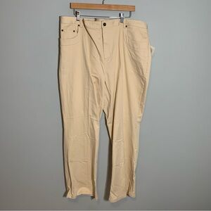 NEW CJ Banks Tan Light Khaki‎ Lightweight Casual Stretch Career Pants